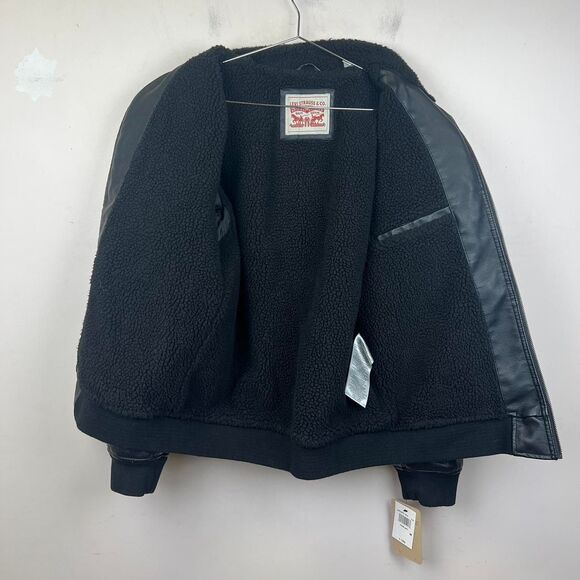 Levi's Mens Aviator Bomber Jacket Size M - Picture 5 of 8